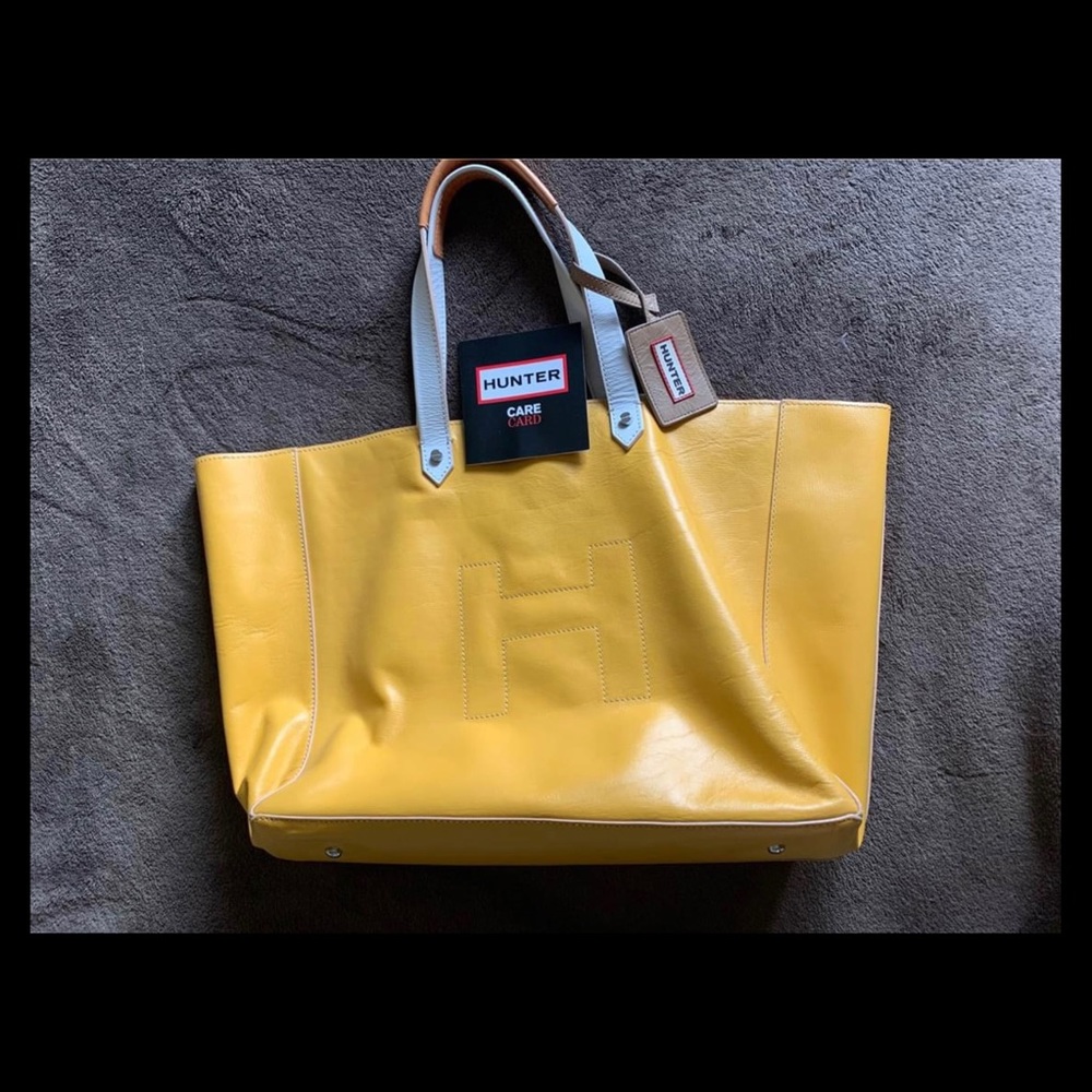 Hunter Leather Tote